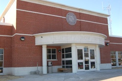 Broken Arrow Municipal Court building where process server delivers legal documents