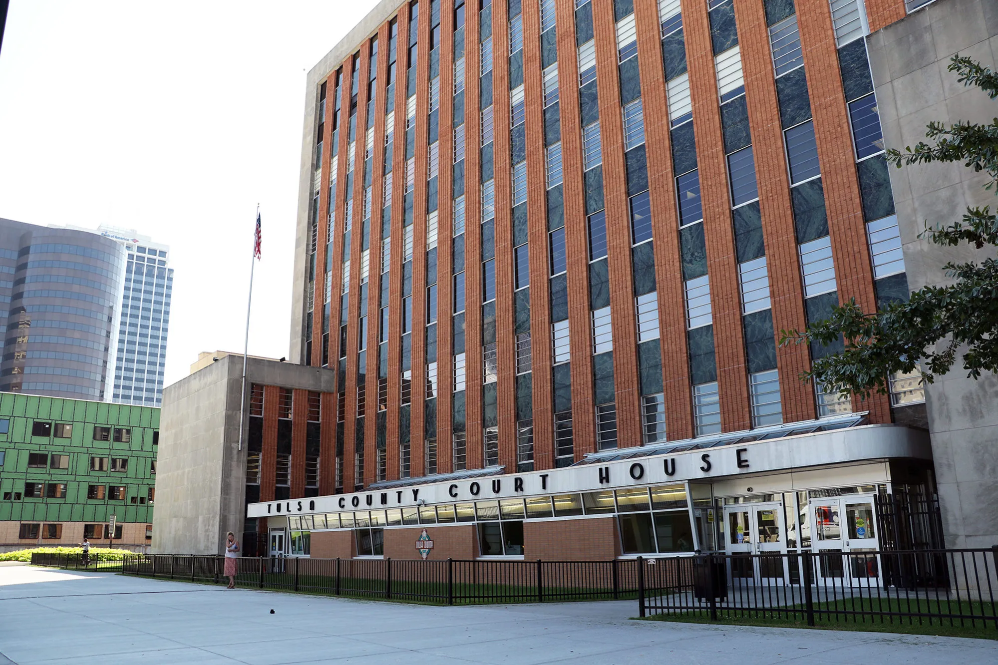 Tulsa County Courthouse where legal documents are filed